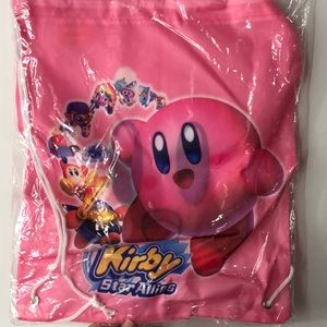 UNOPENED Kirby Star Allies drawstring bag